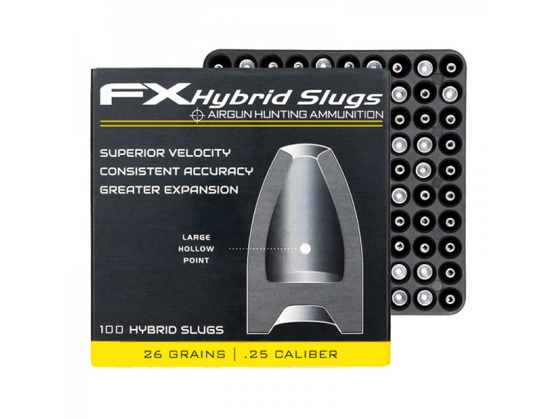 FX HYBRID SLUGS .25 CAL