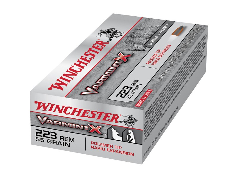 Winchester VarmintX 223 REM. 55 Grain. 