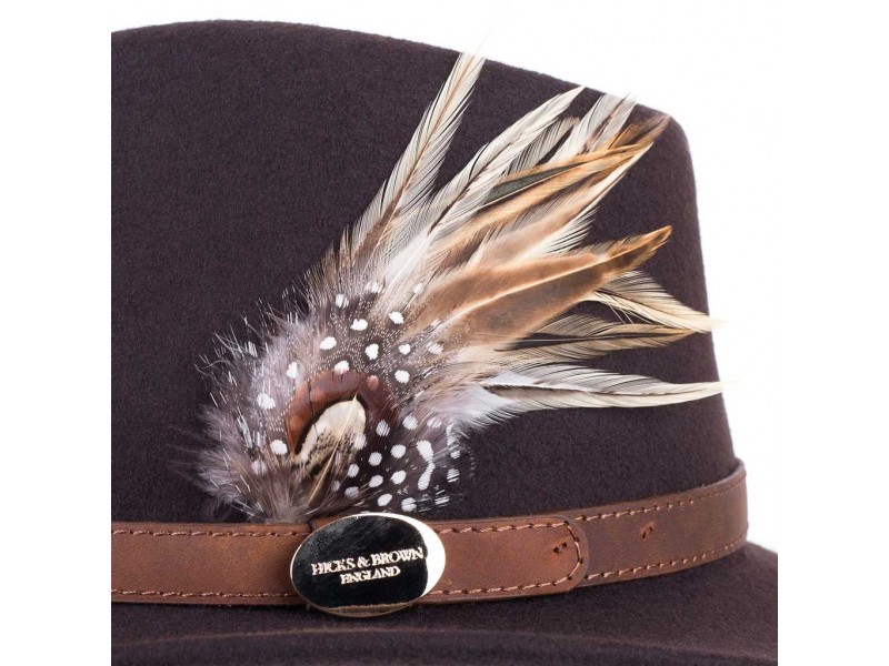 Hicks and Brown Suffolk Fedora Guinea Wrap