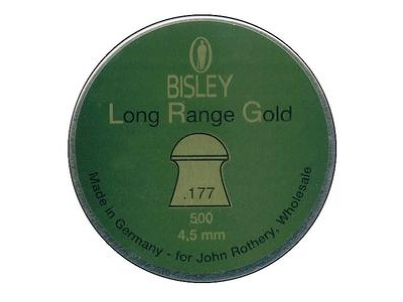 BISLEY LONG RANGE GOLD .177 | 4.5MM (PACK OF 200)