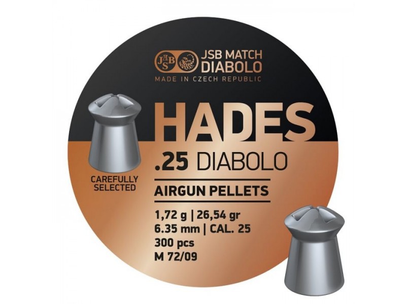 JSB HADES .25 DIABOLO 1,72G 
