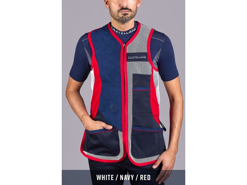 Castellani RIO PRO Alcantara RH (White/Navy/Red)