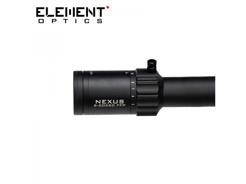 ELEMENT OPTICS NEXUS 5-20X50 FFP APR-2D MRAD