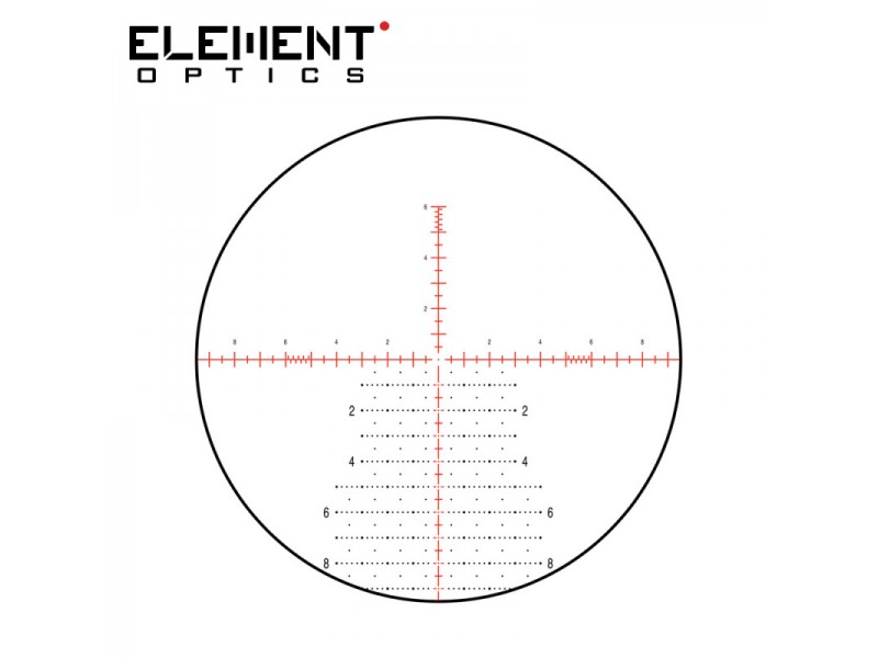 ELEMENT OPTICS NEXUS 5-20X50 FFP APR-2D MRAD