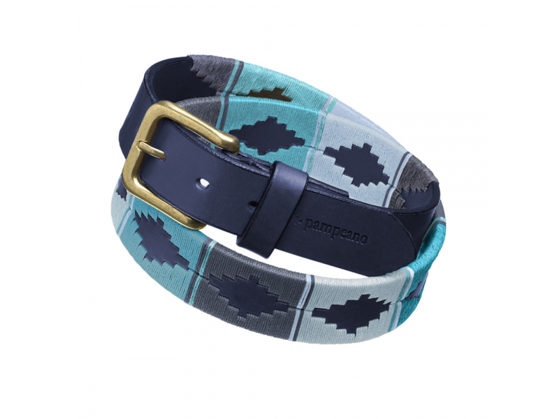 Pampeano Belt Lago - Light Blue, Turquoise, Navy