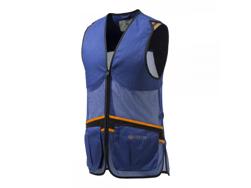 Beretta GT761 Olympic Shooting Vest In Blue Royal 