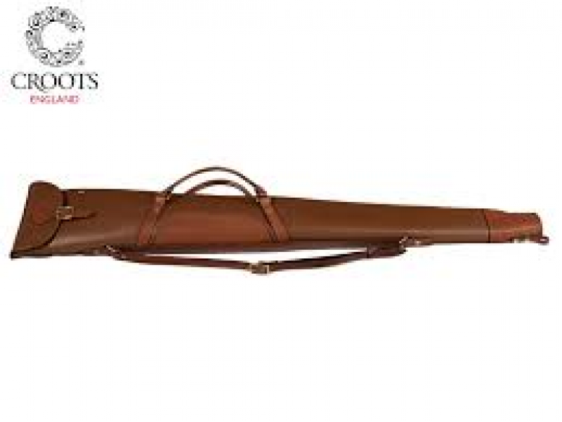 Croots Byland Full Leather, Zip, Flap and Handles 32: London Tan