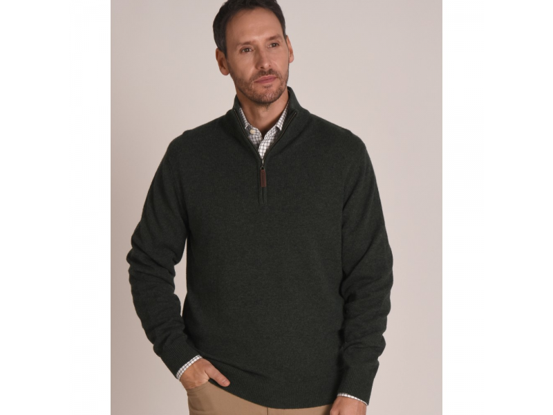 Schoffel Lambswool 1/4 Zip Jumper