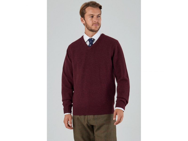 Schoffel Lambswool V Neck