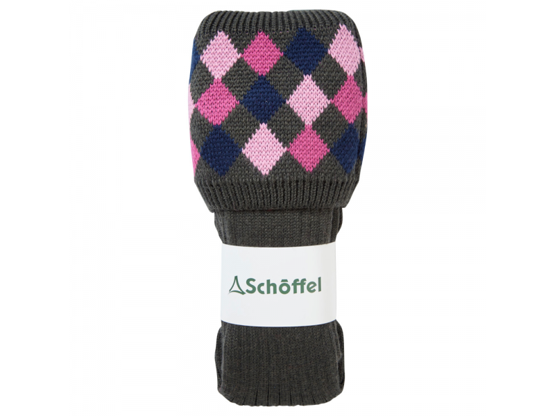 Schoffel Ladies Ptarmigan Forest/navy/rose/pink sock