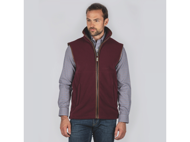 Schoffel Oakham Fleece Gilet Fig