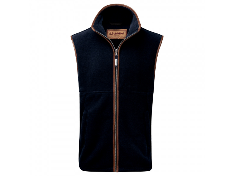 Schoffel Oakham Fleece Gilet Navy