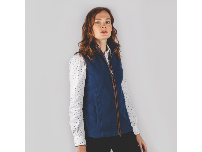 Schoffel Lyndon II Ladies Gilet Fleece Slate blue