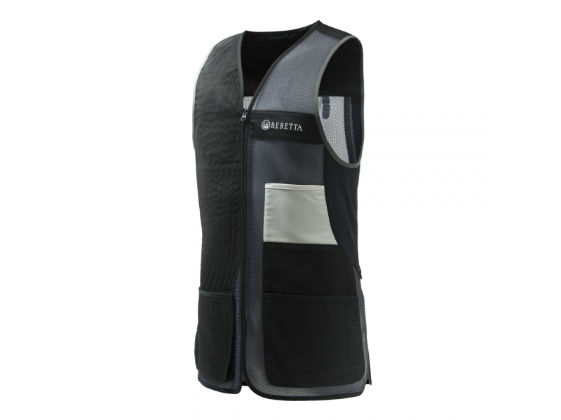 Beretta Uniform Pro 20.20 Unisex Shooting Vest Black/Grey