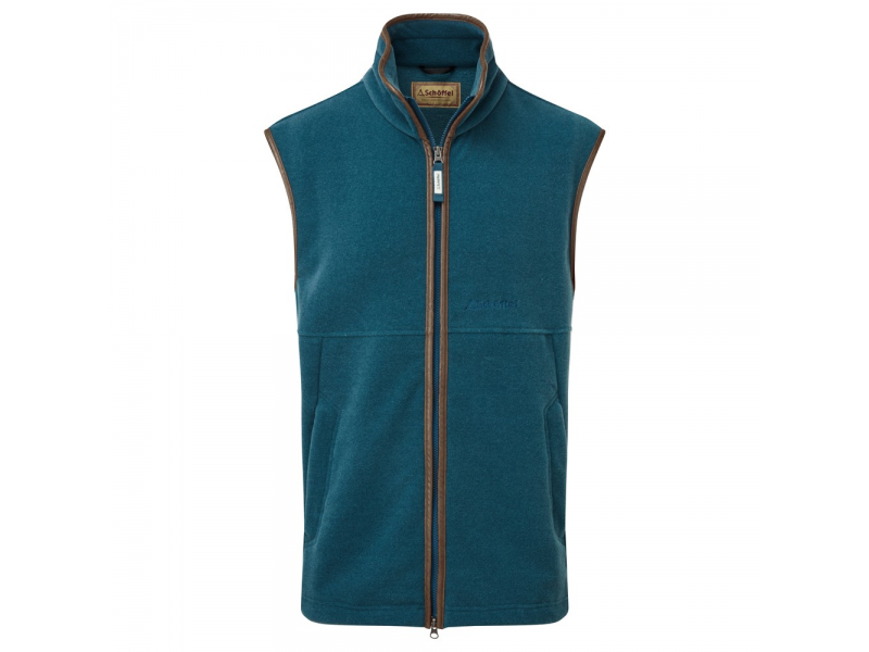 Schoffel Oakham Fleece Gilet Dark Teal