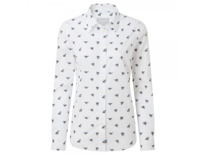 Schoffel Norfolk Shirt Bee Print