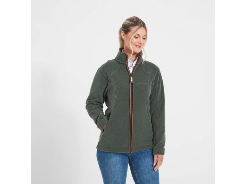 Schoffel Burley Fleece Jacket: Cedar Green