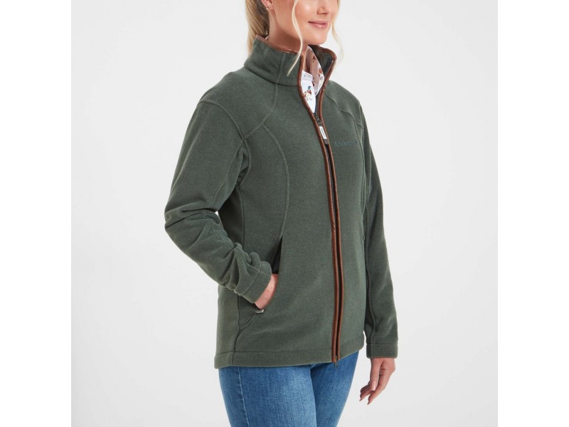 Schoffel Burley Fleece Jacket: Cedar Green